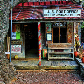 Luckenbach Texas by Judy Vincent