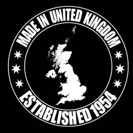 Made In United Kingdom Established 1954 by Jacob Zelazny