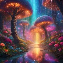 Magical Mushroom Land by Cindy's Creative Corner
