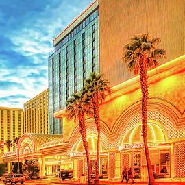 Main Street entrance to Golden Nugget Hotel, Las Vegas by Tatiana Travelways