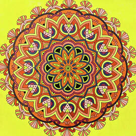 Mandala Art # 6 by Rohan Mestry