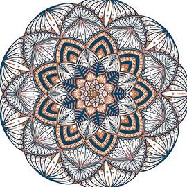 Mandala Blues by Aashna Taneja