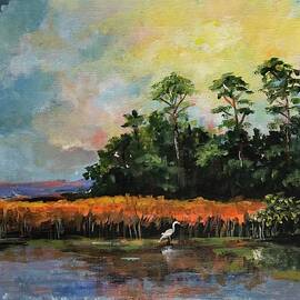 Marsh sunrise by Paula Stacy Adams