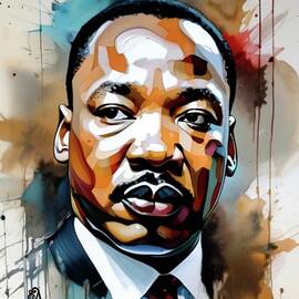 Martin Luther King Jr by Amanda Poe