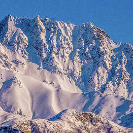 Matanuska Peak in Winter by Dianne Milliard