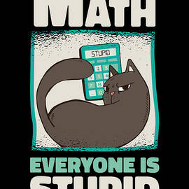 Math Grumpy Cat Equation Calculator by Toms Tee Store