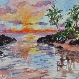 Maui Sunset Reflections by Kristen Olson Stone