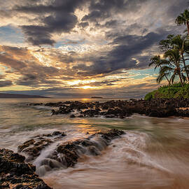 Maui's Secret Sunset, A Hidden Gem at Paako Cove by Pierre Leclerc Photography