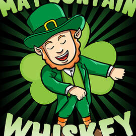 May Contain Whiskey St Patricks Day by Flippin Sweet Gear