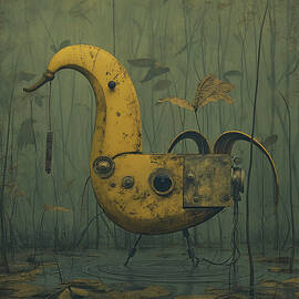 Mechanical Banana Creature SCI 333 by Yo Pedro