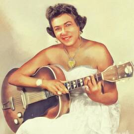 Memphis Minnie, Music Legend by Esoterica Art Agency