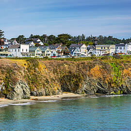 Mendocino California - Panorama  by Gary McJimsey