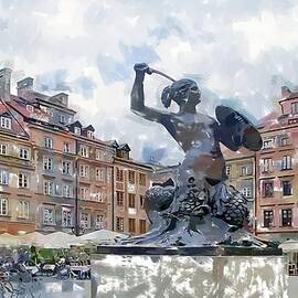 Mermaid of Warsaw by Maciek Froncisz