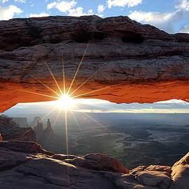 Mesa  Arch at Sunrise  - Canyonlands National Park by William Rainey