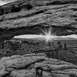 Mesa Arch Sunrise by James H Egbert