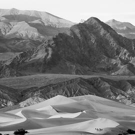 Mesquite Dunes to the Grapevine Range by Joe Schofield