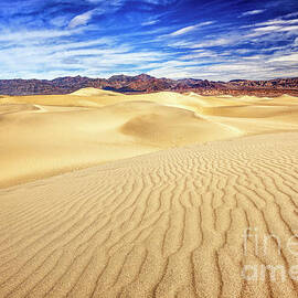 Mesquite Flat Sand Dunes in Death Valley National Park by FeelingVegas Wall Art and Prints