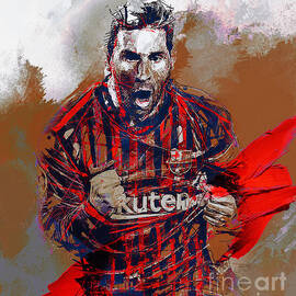 Messi footballer  by Gull G