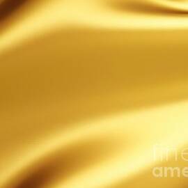 metallic rough and noise gold foil texture polished glossy abstract background with copy space metal gradient template for gold border frame ribbon design by N Akkash