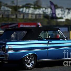 Midnight Gleam on a Vintage Ford Falcon by CFlo Photography