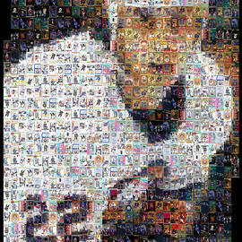 Mike Bossy 762 by Hockey Mosaics
