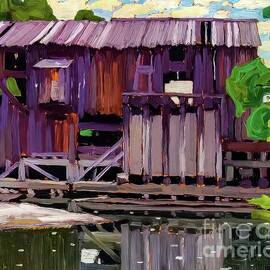 Mill by the Water's Edge, Ontario by Lawren Harris by M G Whittingham