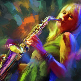 Mindi Abair Musician by Mal Bray