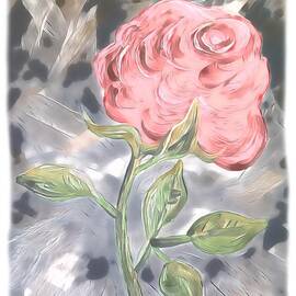 Mirrored Rose by Eloise Schneider Mote