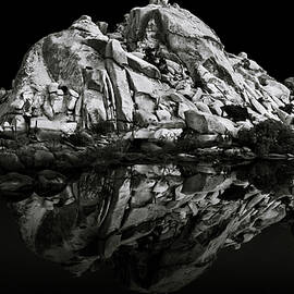 Mirroring Barker Dam by Kelly VanDellen