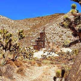 Mojave Desert Mine Headframe by Collin Westphal