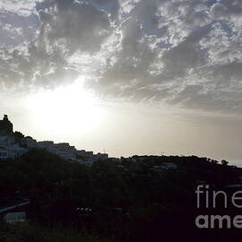 Monastery on Patmos, evening 1 by Paul Boizot
