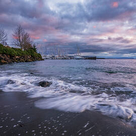 Moody Skies and the Beach by Tim Reagan