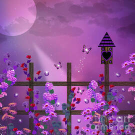 Moonlight Garden by Diamante Lavendar