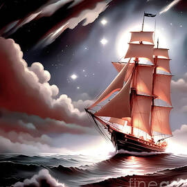 Moonlight Sailing Fantasy