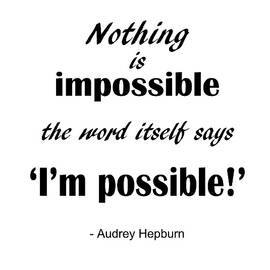 Motivational Audrey Hepburn Quote
