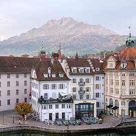Mount Pilatus Lucerne Switzerland by Mary Lee Dereske