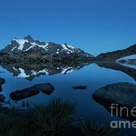 Mount Shuksan After Sunset by Paul Conrad