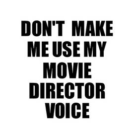 Movie Director Voice Gift for Coworkers Funny Present Idea by Jeff Creation