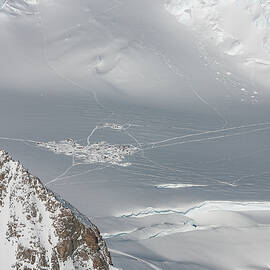 Mt. Denali Base Camp by Chuck Rydlewski