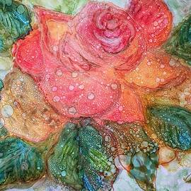 Multicolored Rose by Anne Sands