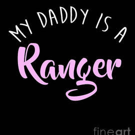 My Daddy Is A Us Army Ranger Tab Serve Army Sayings by Noirty Designs