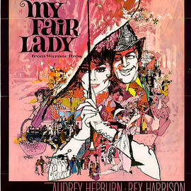 My Fair Lady - 1964 Musical Drama by Retro Movie Poster - UPSCALED