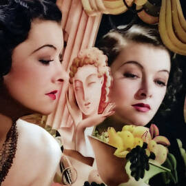 Myrna Loy Reflection by Chuck Staley