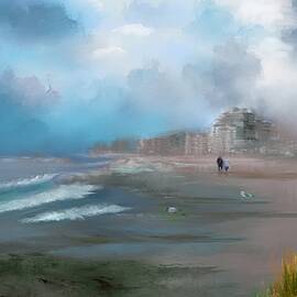 Myrtle Beach Seascape by Mary Timman
