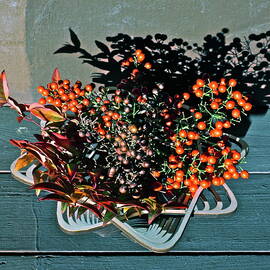 Nandina Berry Still Life by Bonnie See