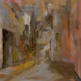 Narrow Street  by Roger Quesnel