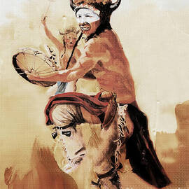 Native Cultural Dance  by Gull G