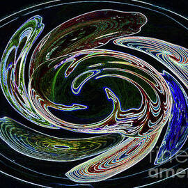 Neon Twist-Abstract by Lorraine Caporaso Photography