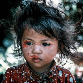 Nepalese Girl by Manjik Pictures