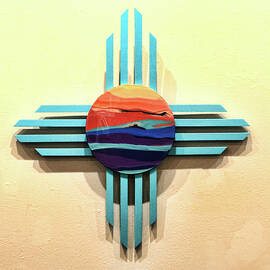 New Mexico Zia Sun Symbol by Allen Beatty